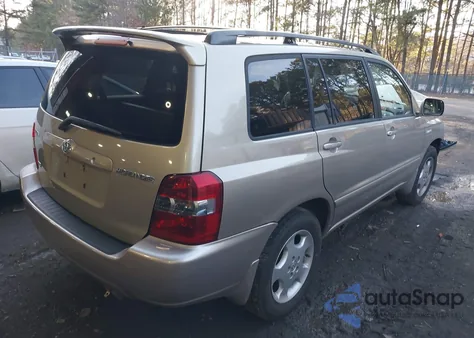 2004 Toyota Highlander Limited V6 из США, поврежденный, VIN JTEDP21AX40021066